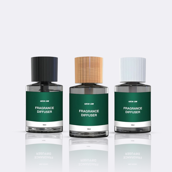 3-piece display - Green Leetion diffuser