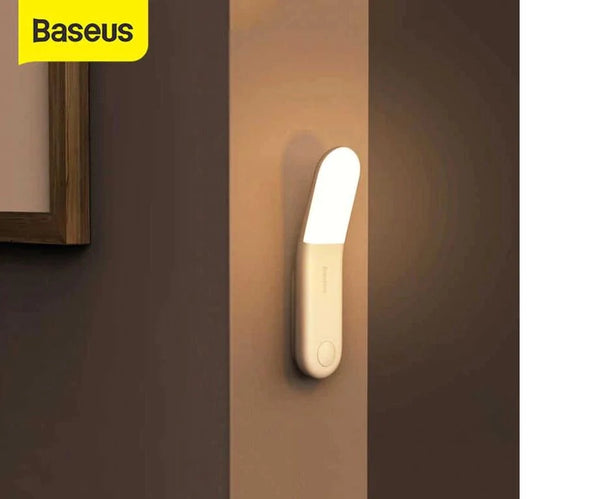 مصباح جداري Baseus LED Indoor Light Wall Lamp PIR بمستشعر حركة - ميقا بايت